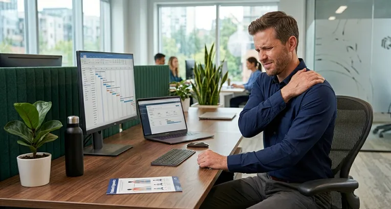 Prévenir la tendinite au bureau : ce que personne ne vous dit
