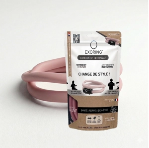 Bracelet d'exercices Exoring gris, pack complet