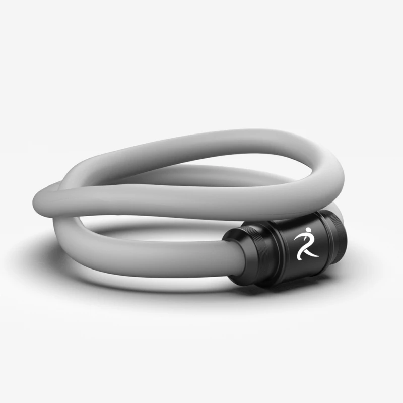 Bracelet d'exercices Exoring gris, pack complet