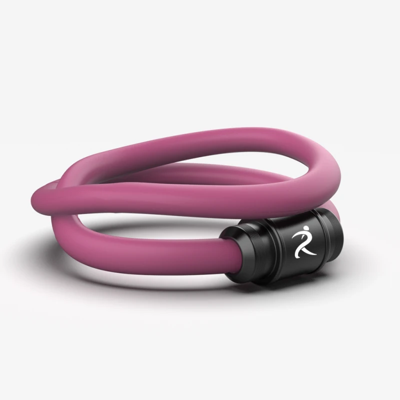 Bracelet d'exercices Exoring gris, pack complet