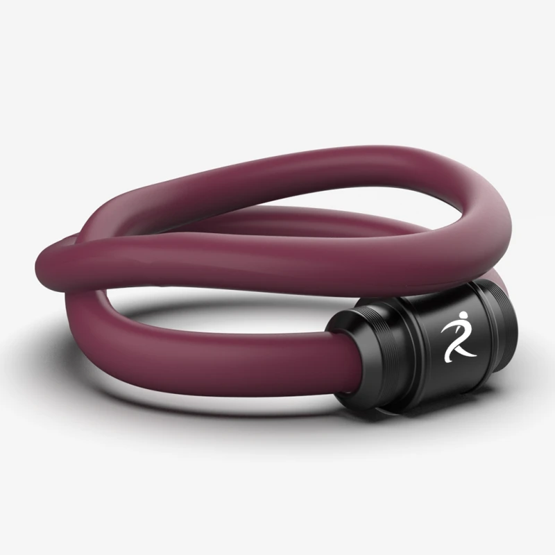 Bracelet d'exercices Exoring gris, pack complet